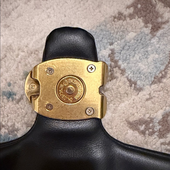 Coach Black Crossbody Bag with Gold Accent - Picture 11 of 11